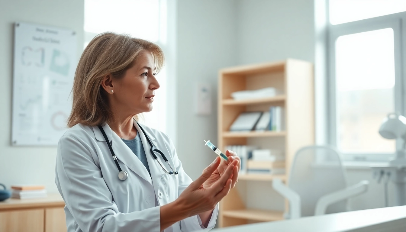 Explore Peptide Therapy with a healthcare professional in a friendly medical consultation.