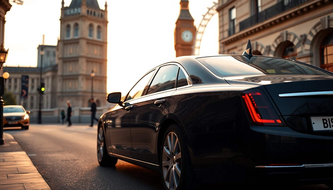 Experience luxury with a private chauffeur london driving through iconic London streets.
