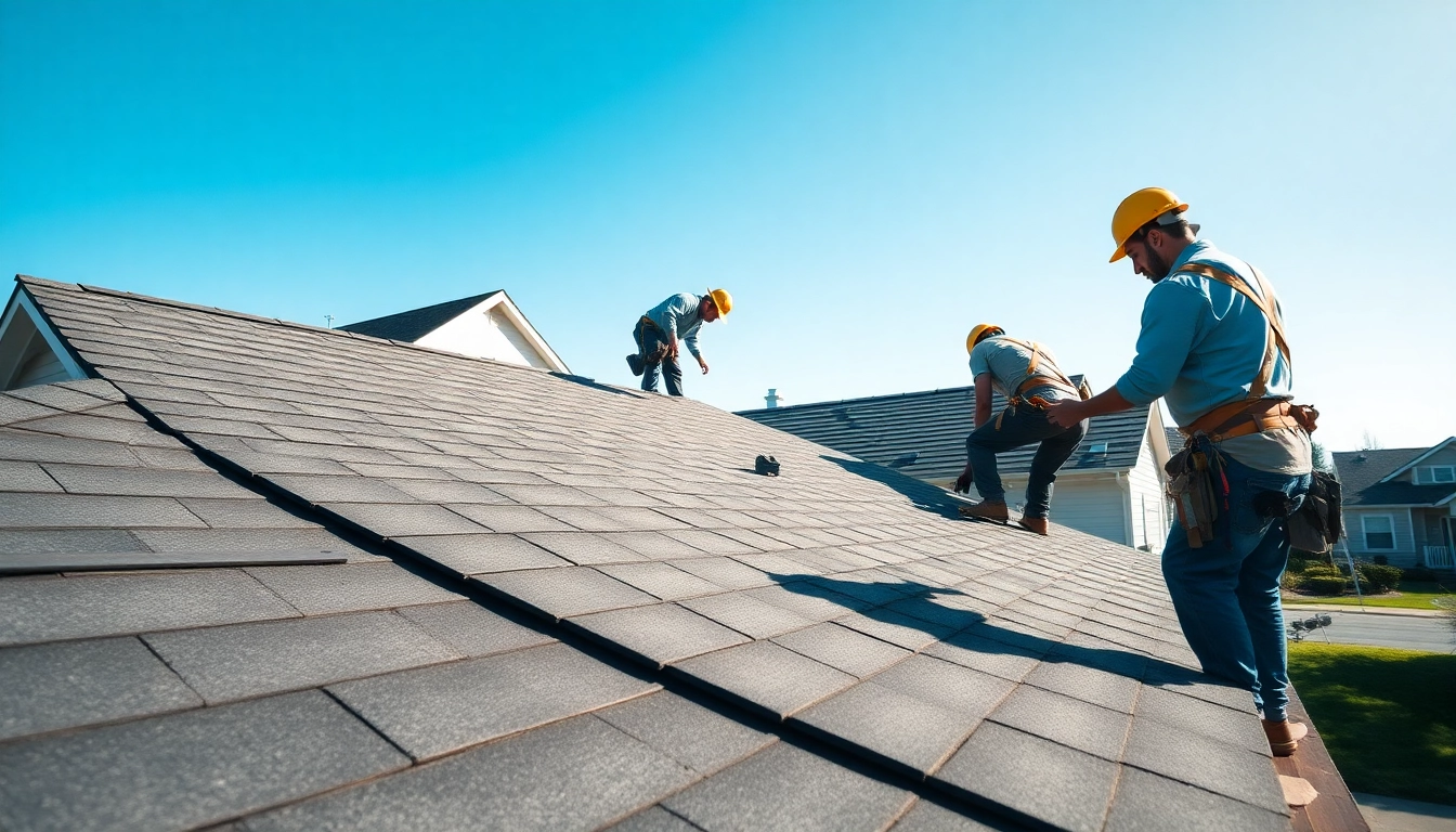Transforming Roofing Vancouver Wa with skilled professionals installing quality roofs in a perfect suburban setting.