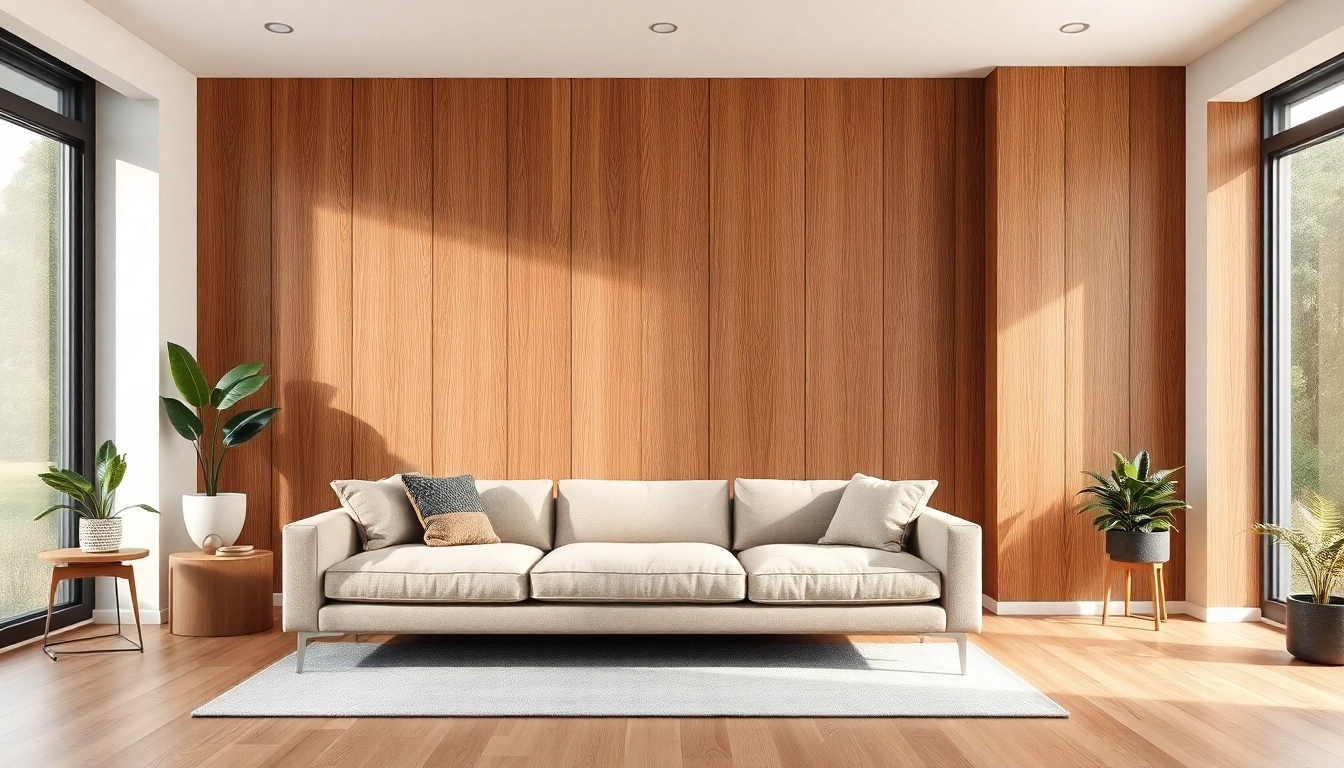 Enhance your space with wood veneer wall panels featuring natural textures and modern elegance.