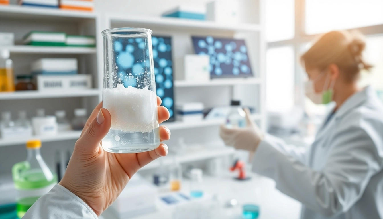 Sodium Carboxymethyl Cellulose in a laboratory analysis, highlighting its properties and effects.