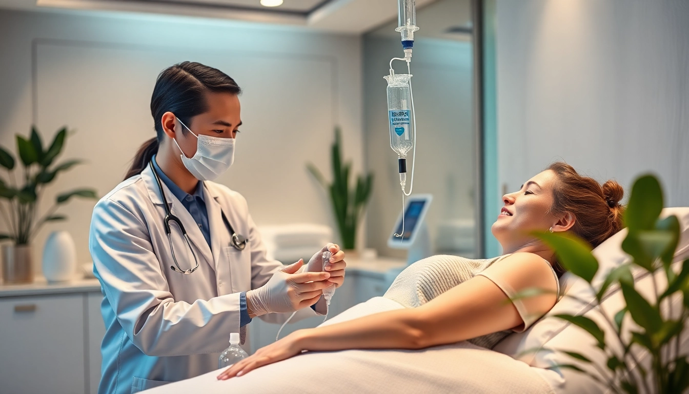 Experience iv infusion therapy near me with professional care and a calming environment.