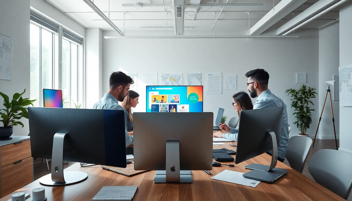 Créer un site vitrine professionnel Montargis avec des designers collaborant.