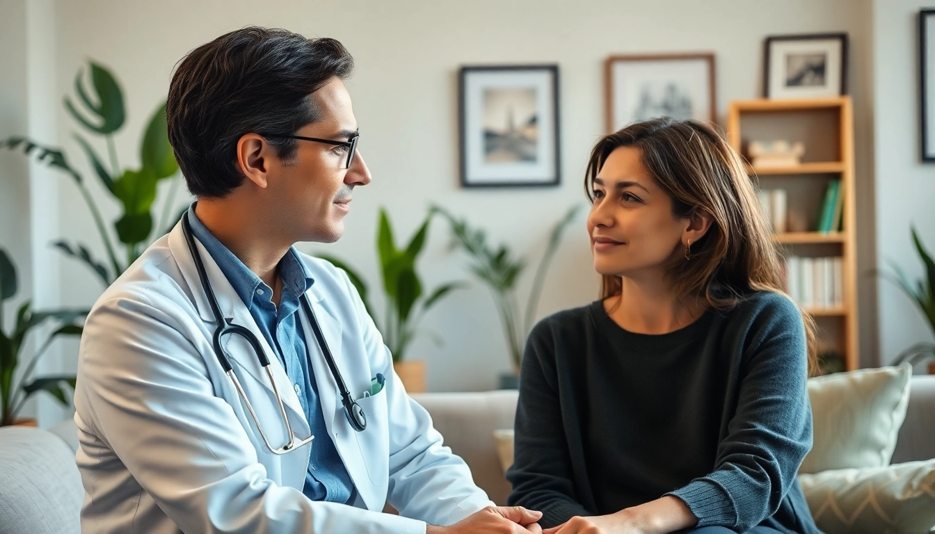 Effective depression treatment dubai session in a soothing and professional therapy office.